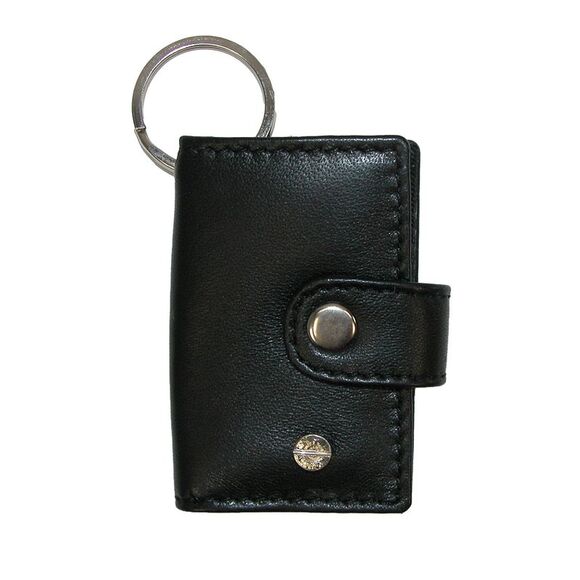 CTM Leather Scan Card Key Chain Wallet - Picture 1 of 4